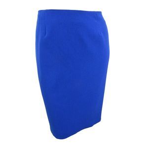 Kasper Royal Blue Pencil Skirt